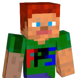 FPSdudeman Minecraft avatar bust