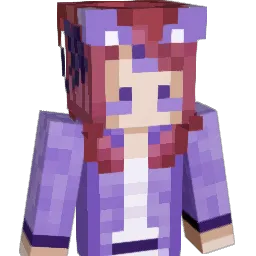 FableFoxxo Minecraft avatar bust
