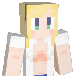 FaceUwU Minecraft avatar bust