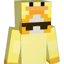 Faded_Orange Minecraft avatar bust