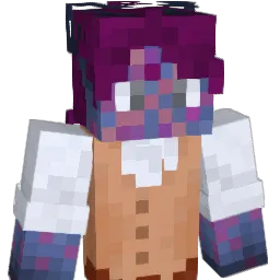 Fadedskylines Minecraft avatar bust