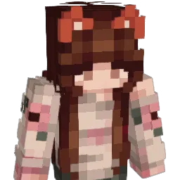 FaeTheFoxGirl Minecraft avatar bust