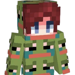 FakaMetJou Minecraft avatar bust