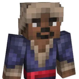 Fakeworld Minecraft avatar bust