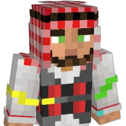 Falekes Minecraft avatar bust