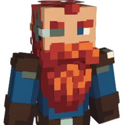 Famousjulz Minecraft avatar bust