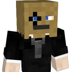 FancyBagMan Minecraft avatar bust