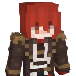 Fangian Minecraft avatar bust