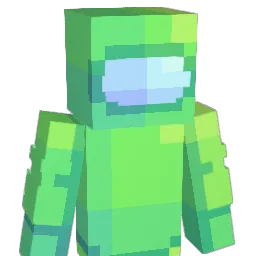 Fangish Minecraft avatar bust