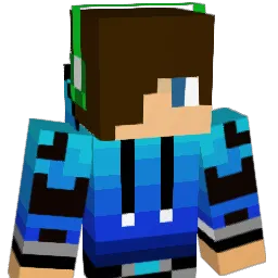 Fanglos Minecraft avatar bust