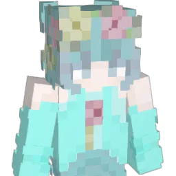 Fanshijie Minecraft avatar bust