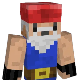 FarmGnome Minecraft avatar bust