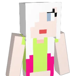 Fategirl Minecraft avatar bust