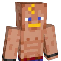 Faustark Minecraft avatar bust