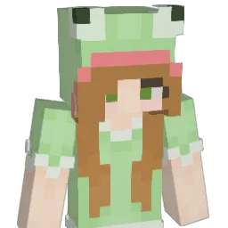 FavvFrog Minecraft avatar bust
