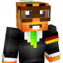 Fazbarat Minecraft avatar bust