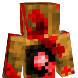 Feardog Minecraft avatar bust