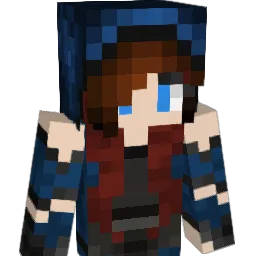Featherblue Minecraft avatar bust