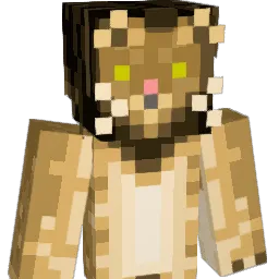 Felinevillain Minecraft avatar bust