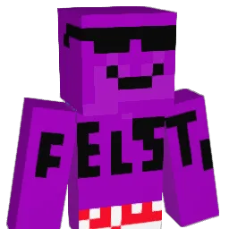 Felsti Minecraft avatar bust