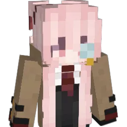 FentaGirl Minecraft avatar bust