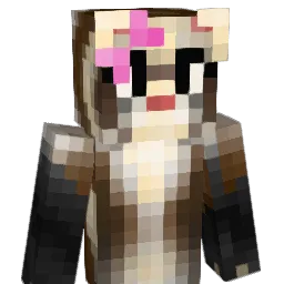 FerretMila Minecraft avatar bust
