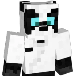 FictionalPanda Minecraft avatar bust