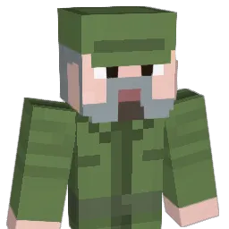 Fidel_Castro_HVS Minecraft avatar bust