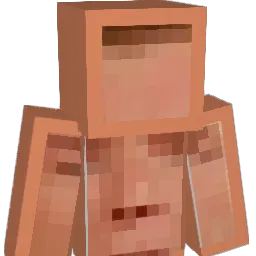 Fierycow Minecraft avatar bust