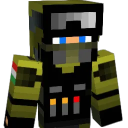 Fighteroo Minecraft avatar bust