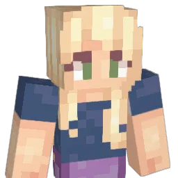 FinaAlbina Minecraft avatar bust