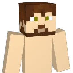 Fingario Minecraft avatar bust