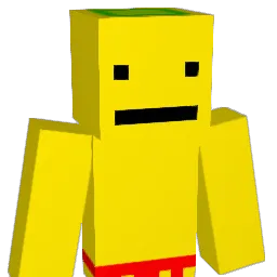 Finivoid Minecraft avatar bust