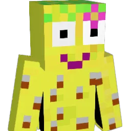 Finjalie Minecraft avatar bust