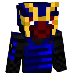 FireTeamBlue Minecraft avatar bust