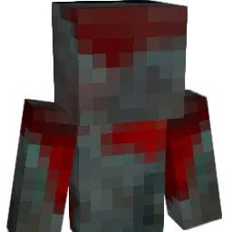 FireWallled Minecraft avatar bust
