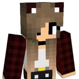 Fire_Girl_3000 Minecraft avatar bust