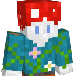 FiredRBLX Minecraft avatar bust