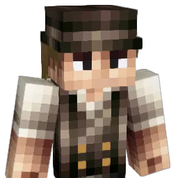 Firedoog Minecraft avatar bust