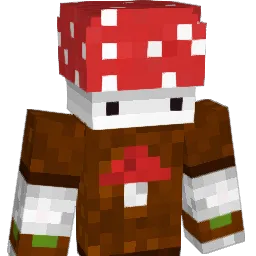 FirelordFungus Minecraft avatar bust