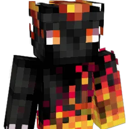 Firemaa Minecraft avatar bust