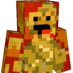 FireryPotato44 Minecraft avatar bust
