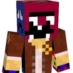 FisKing Minecraft avatar bust
