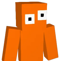 Fiserv Minecraft avatar bust