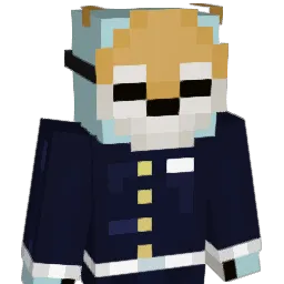 Fishbunn Minecraft avatar bust