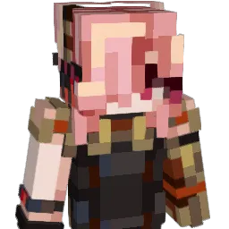 Fishvi Minecraft avatar bust