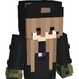 FitCookie Minecraft avatar bust