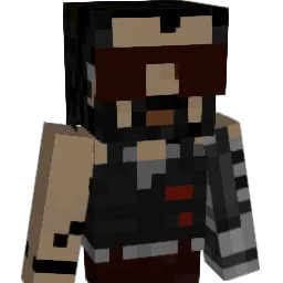 Fivexo Minecraft avatar bust