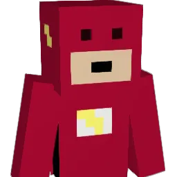 Fiyah Minecraft avatar bust