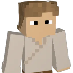 Fjernstyret Minecraft avatar bust